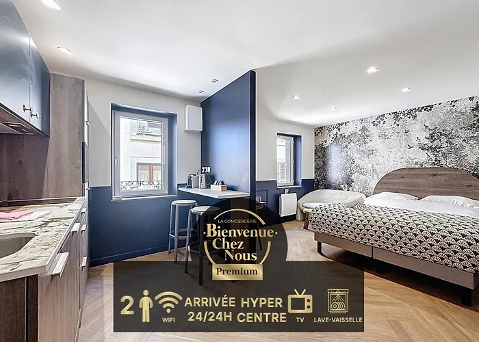 Studio Chic & Spacieux Hyper-Centre Clermont B